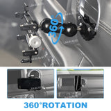 Rotatable AC Vent Phone Mount for Jeep Wrangler JL 2018+ Car Interior Accessory HEBE