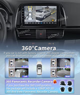 Android 15 QLED Multimedia Navigation for Mazda CX-5 2011–2016