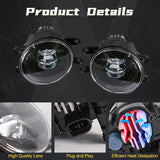 3.5 Inch LED Fog Light For Toyota Corolla RAV4 Camry Yaris Lexus LED Ambient Light MAGIC COLORM