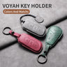 Car Remote Key Case Cover For Voyah Free Dream Phev i-Land 2024 Sheep Suede Key Case Shell Fob Protective Keychains Accessories