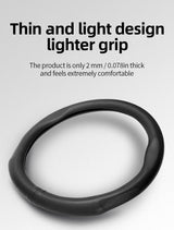 Breathable Leather Steering Wheel Cover for Toyota