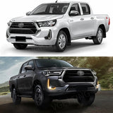 LED DRL Fog Lamp with Turn Signal for Toyota Hilux Revo