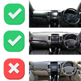 Luxury Plush Dashboard Protective Mat for Toyota Prado 2003–2009 Dashboard Mat CATUSIKI