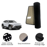 Anti-Slip Leather Dashboard Cover for Hyundai Kona 2023–2025 Dashboard Mat CATUSIKI