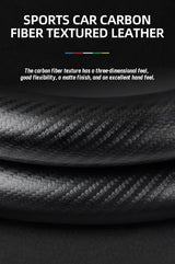Carbon Fiber Suede Wheel Cover for Audi A4 B8 A5 S5