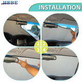 Mitsubishi Pajero Window Visor Sunshade 07-21 Car Interior Accessory HEBE
