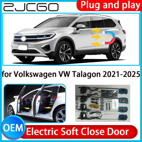 Electric Soft Close Door Kit for Volkswagen Talagon 2021–2025 Car Interior Accessory ZJCGO Default Title