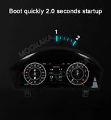 Digital LCD Instrument Cluster Display for Land Rover Discovery 3