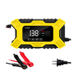 12V Car Battery Charger with Pulse Repair for Motorcycle 2018-2023 Car Interior Accessory EAFC