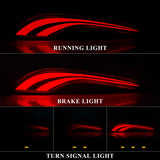 LED Rear Reflector Lights for Chevy Malibu XL 2019-2023 LED Ambient Light MAGIC COLORM
