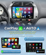 2K QLED Android Head Unit with CarPlay for Toyota RAV4 2000–2003 Android Head Unit RSNAVI
