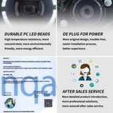 Black LED Projector Headlights for Suzuki Jimny 2019
