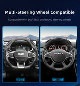 Carbon Fiber Wheel Cover for Dacia Duster Sandero Jogger