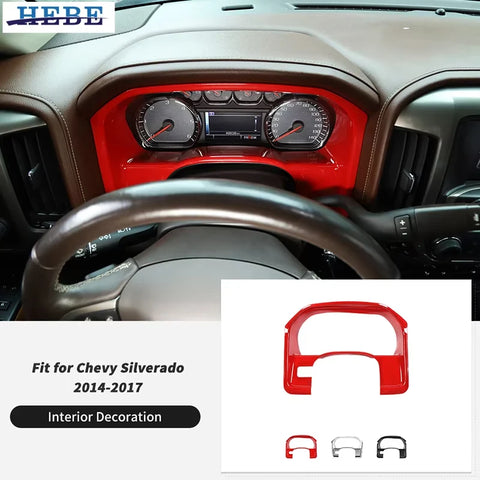 Dashboard Trim Panel for Chevrolet Silverado 2014-2017 Car Interior Accessory HEBE