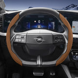 Sports Suede Split Steering Wheel Cover for Opel Models