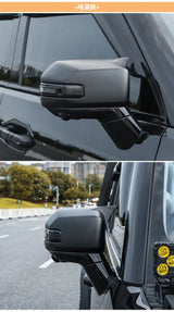 Side Rear View Mirror Cover Protective Shell for Jetour Traveller T2 Black Warrior 5 7 Seat Car Exterior Accessories Exterior
