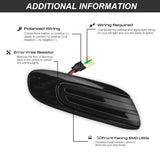 Dual-Color Sequential Side Marker Lights MINI Cooper