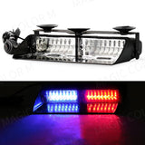 16 LED Windshield Strobe Beacon Light for Auto Safety