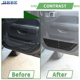 Front Door Storage Rack for Jeep Wrangler JL 2018-2024 Car Interior Accessory HEBE