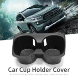 Toyota RAV4 2019 - 2022 Anti-Slip Shock-Absorbing Cup Holder Central Console Armrest Storage Box TPE Accessories Car Interior