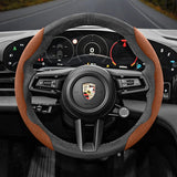 Anti-Slip Segmented Suede Wheel Cover for Porsche
