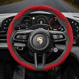 Anti-Slip Segmented Suede Wheel Cover for Porsche