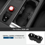 Armrest Cup Holder Organizer for Volvo S90 XC60 XC90 Car Interior Accessory LINGLUYANG s90 2026 2