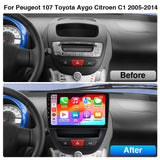 9-inch Android 13 Head Unit for Peugeot 107 Aygo C1 Android Head Unit AKAMATE
