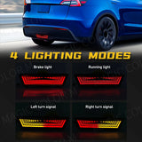 Tesla Model Y 3-in-1 Rear Bumper LED Light Assembly Car Interior Accessory MAGIC COLORM