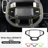 Decorative Steering Wheel Trim for Chery T2 2023 Car Interior Accessory HEBE