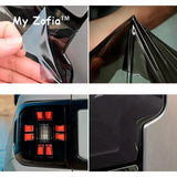 For Chery Jetour T1 2024 2025 Smoked Black Headlight Film Car Headlamp Protective Film OEM
