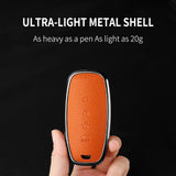 4 Button Aluminum Alloy Goatskin Car Key Case Cover for Nissan 4 Button Aluminum Alloy Car Key Case Cover OEM
