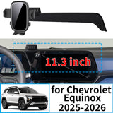 Wireless Fast Charging Phone Mount for Chevrolet Equinox 2025–2026 Car Phone Holder CATUSIKI