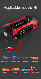 Minus Two Portable Car Jump Starter 1000A with Air Pump Power Bank and Emergency Starting Booster