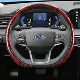 Ford Carbon Fiber Snap-On Steering Wheel Cover