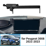 Wireless Fast Charging Phone Holder for Peugeot 3008 2021–2023 Car Phone Holder OEM