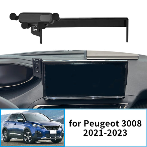 Wireless Fast Charging Phone Holder for Peugeot 3008 2021–2023 Car Phone Holder OEM