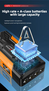 1000A Car Jump Starter with Tire Inflator