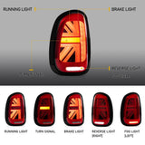 LED Tail Lights with Sequential Signal for Mini Countryman Car Interior Accessory Vland