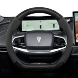 GWM Suede Matte Carbon Fiber Steering Wheel Cover
