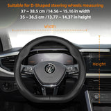 Ultra-Thin Breathable Leather Cover for VW Golf Passat Jetta