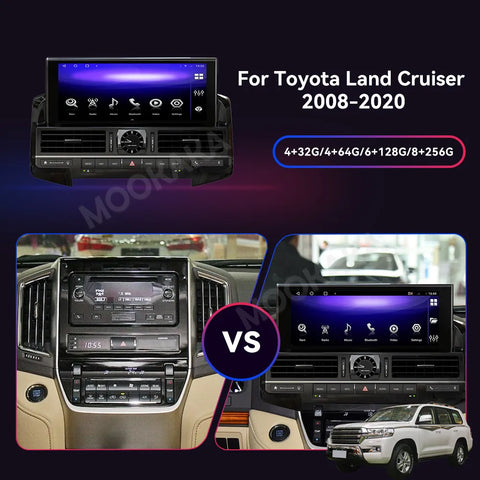 Android 13 Multimedia GPS Head Unit for Toyota Land Cruiser Android Head Unit Aotsr