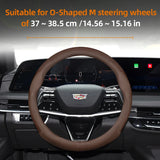 Leather Steering Wheel Cover for Cadillac CTS 2013