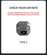 Suede Car Key Case Cover for Jetour T2 Traveler 2023, 2024 Car Key Case OEM
