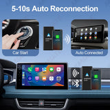 2in1 Wireless CarPlay Dongle Type-C USB Converter
