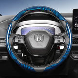 Quick-Release Carbon Fiber Steering Cover for Honda Civic