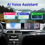 Dual Screen Android 13 Multimedia System for Mercedes C W204