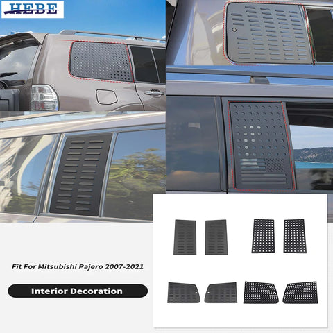 Rear Window Glass Trim for Mitsubishi Pajero 2007-21 Car Interior Accessory HEBE