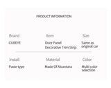 For Honda Accord 10th Gen Facelift & INSPIRE Made of Alcantara Car Interior Door Panels Armrest Cover Protective Trim Accessory