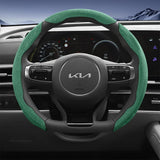 Kia Sporty Suede Split Snap-On Steering Wheel Cover